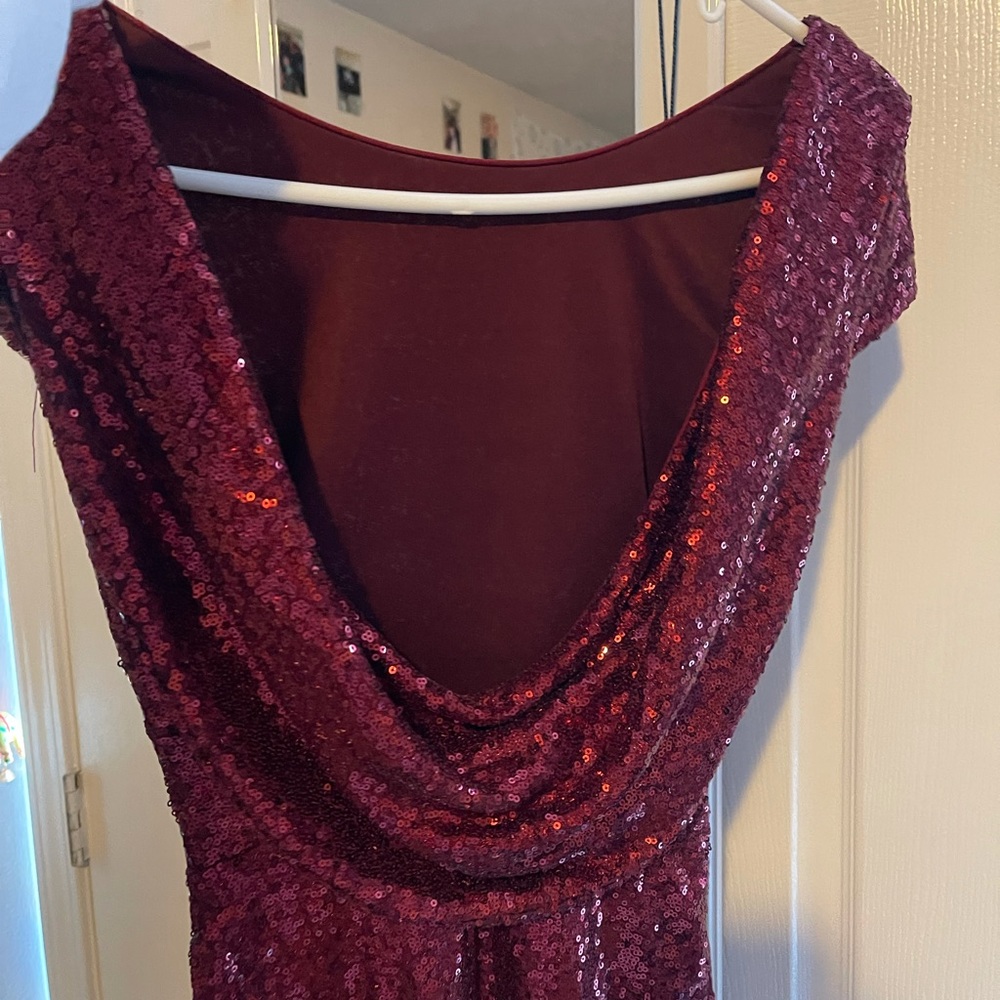 windsor red prom dress S